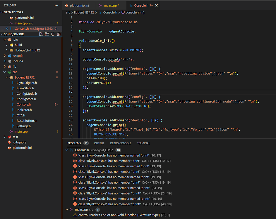 Fatal error: BlynkEdgent.h: No such file or directory, Arduino ...
