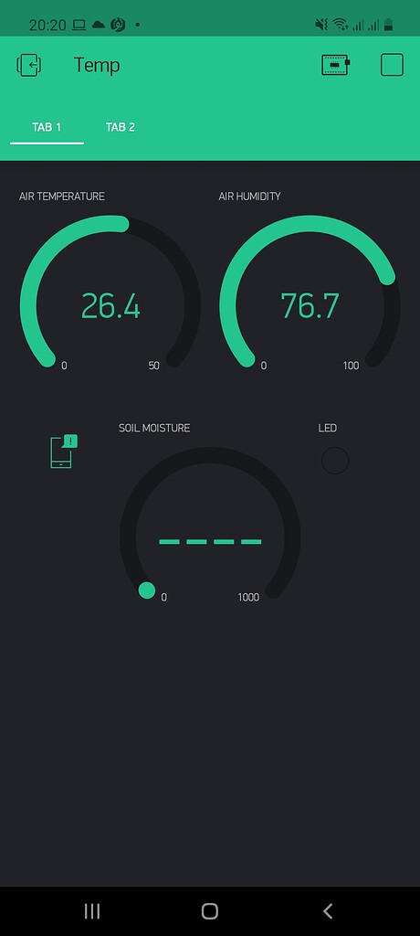 Soil Moisture Cant Display On Virtual Blynk - Need Help With My Project 