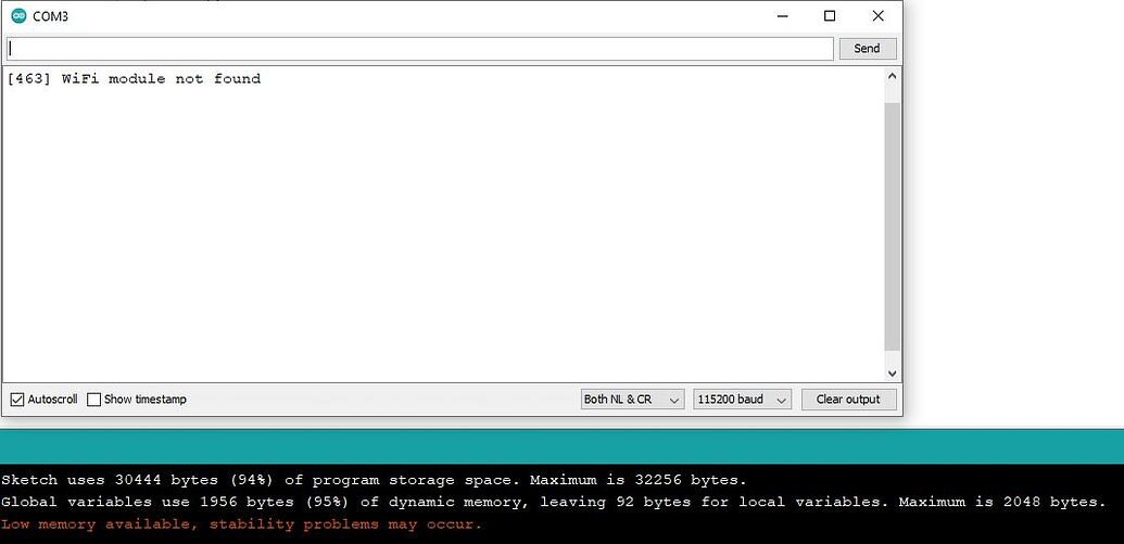 Wifi Module not found using Arduino Uno & ESP8266 - Solved - Blynk ...
