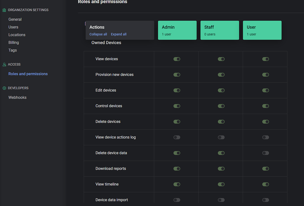 How to define user role without spending $499 - Blynk 2.0 - Blynk Community