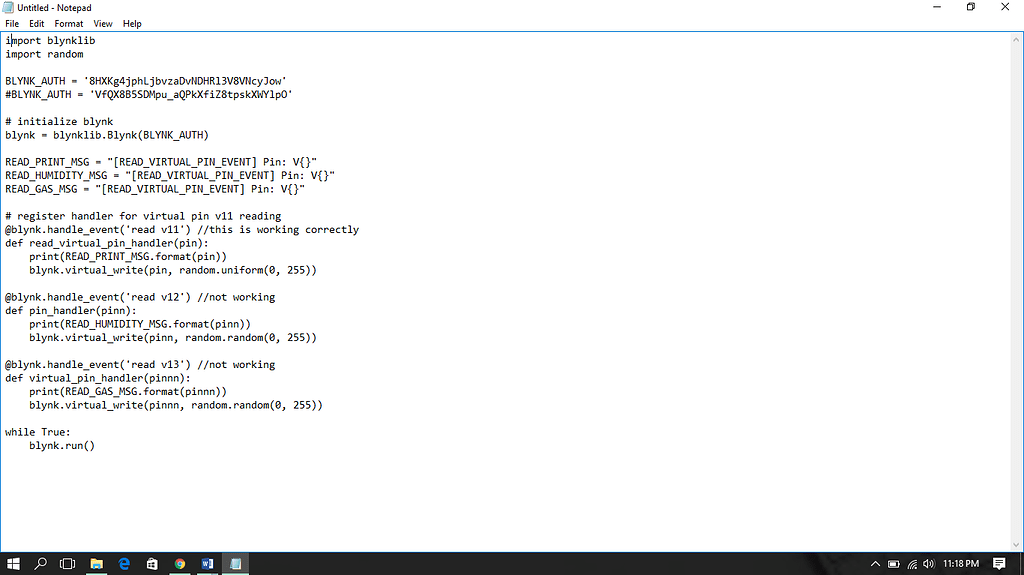 Read multiple virtual pins using python - Need Help With My Project ...