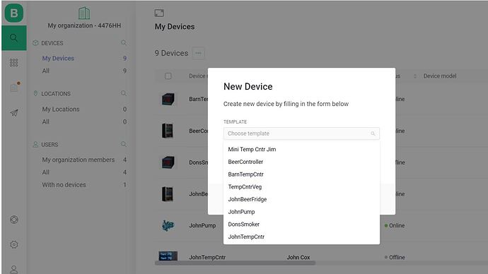 newdevice