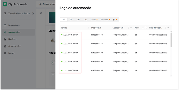 Print Automation Log - Missing seconds