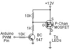 Dash LED Dimmer - MOSFET